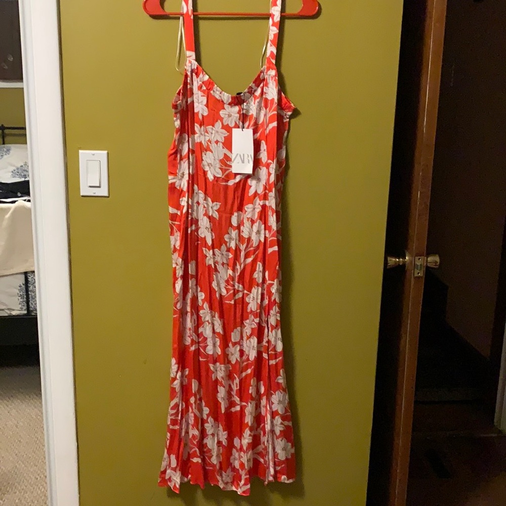NWT Zara maxi floral dress
